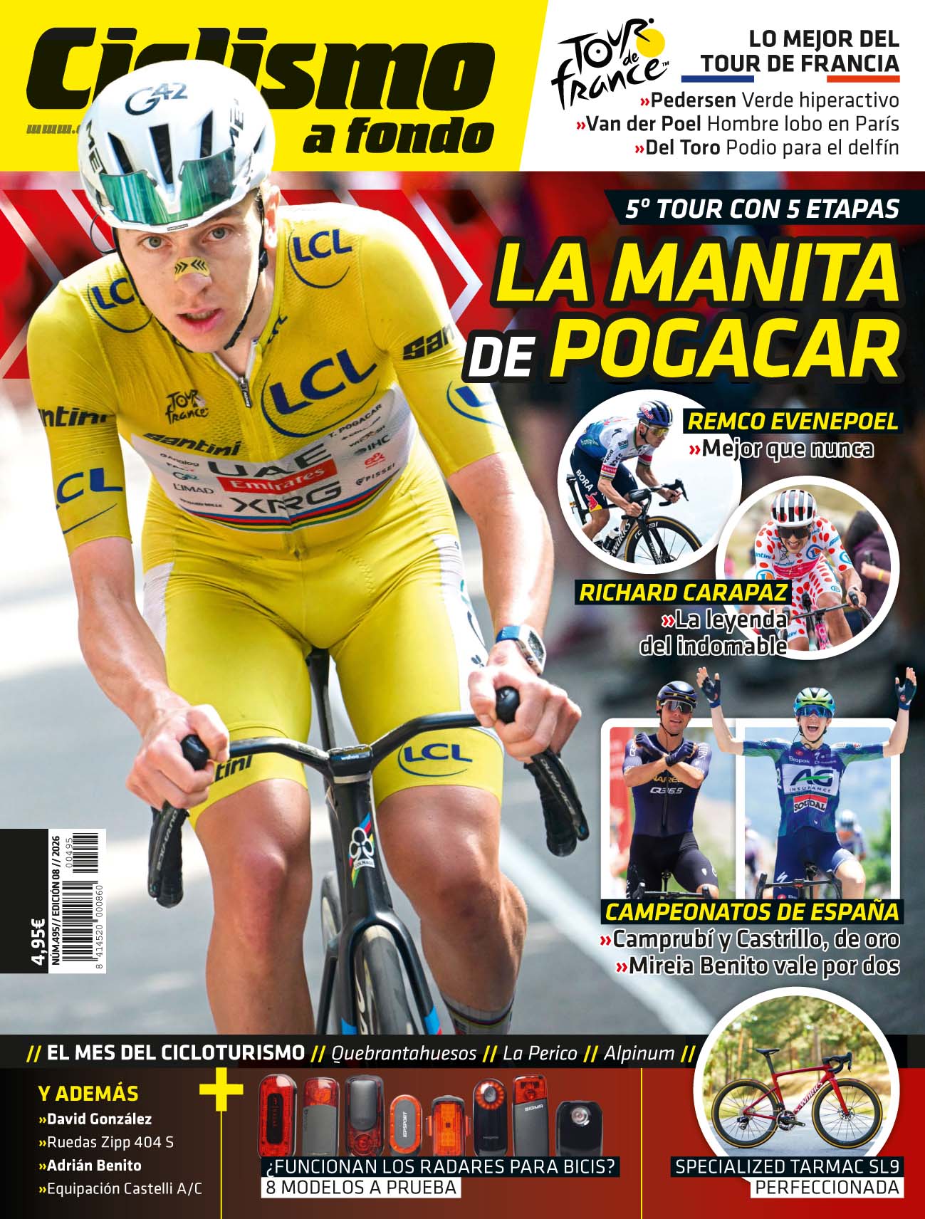 Ciclismo a Fondo | Número 495 agosto 2026