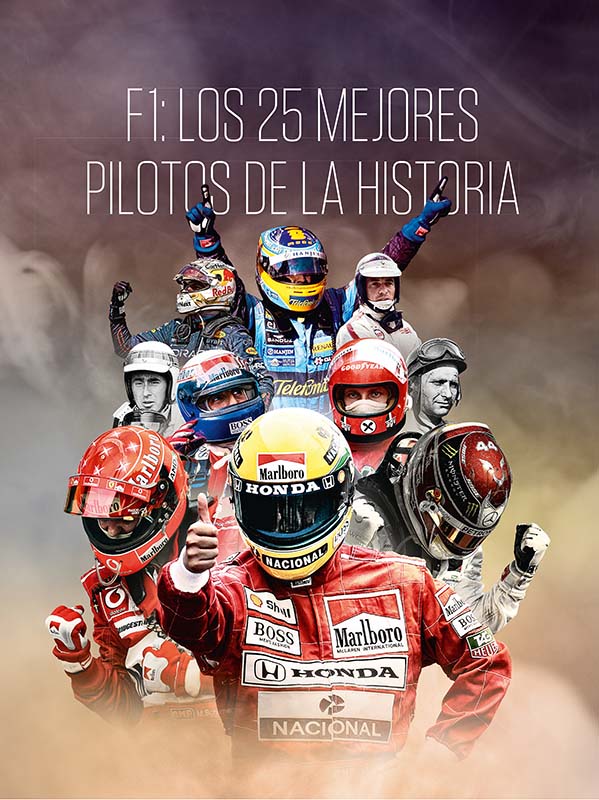 Libro | F1: LOS 25 MEJORES PILOTOS DE LA HISTORIA