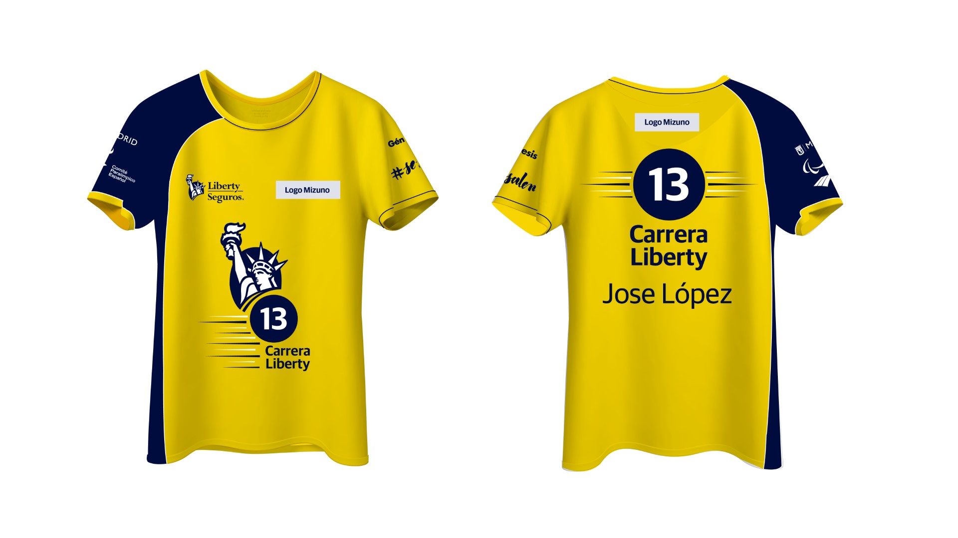 Camiseta 13ª Carrera Liberty