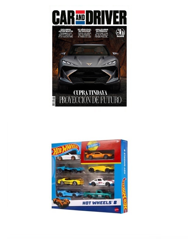 CAR AND DRIVER 
OFERTA 30 ANIVERSARIO
Recibe 3 números + REGALO

sólo: