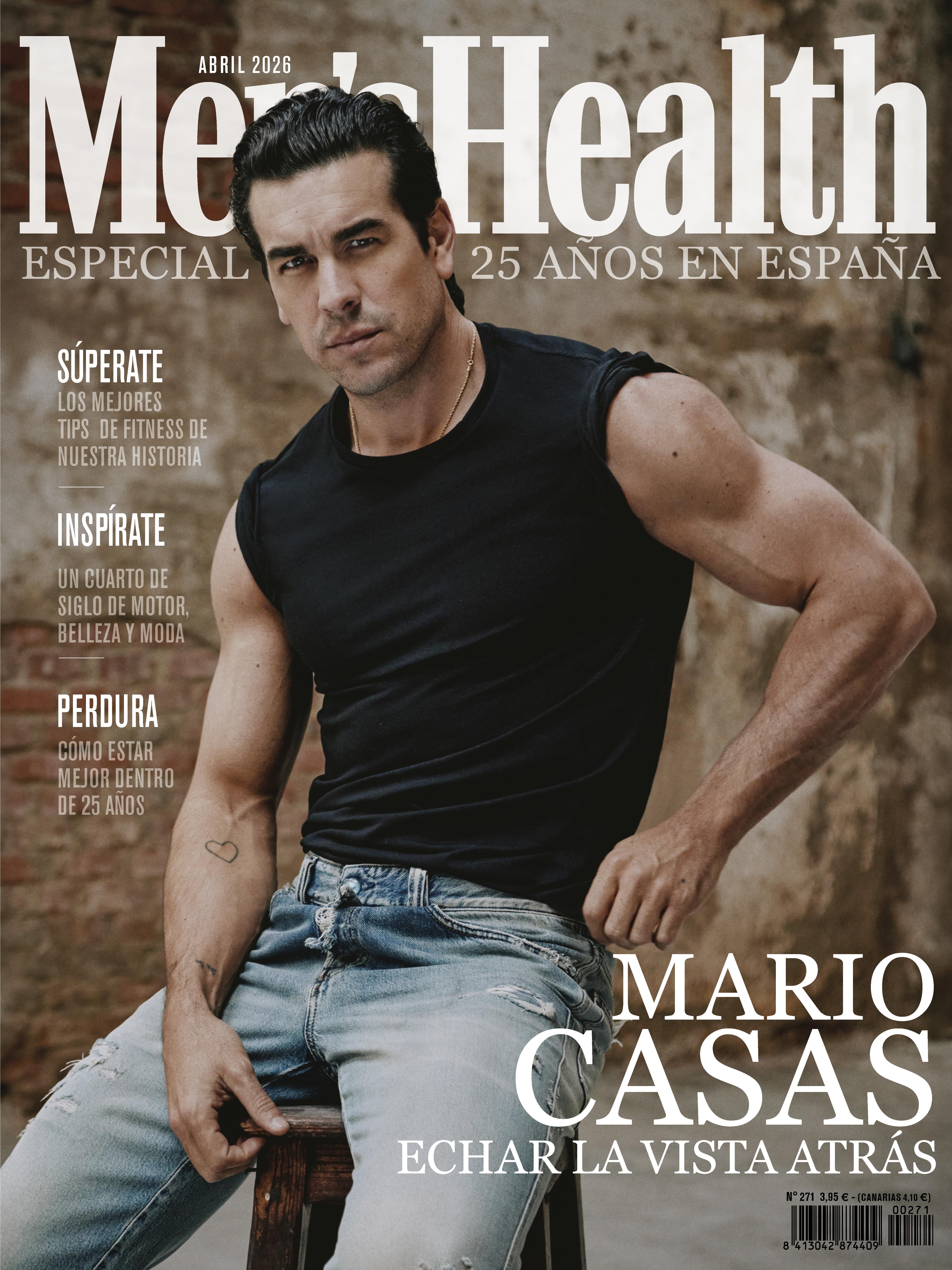 Camiseta Oficial 25º Aniversario Men's Health – Edición Limitada + Revista Men’s Health